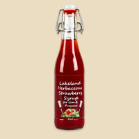 Lakeland Herbaceous Strawberry Fruit Syrup for Gin & Prosecco