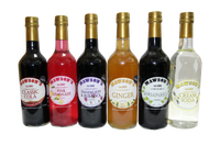 Mawson's Classic Cordials - 6 x 500ml Glass Bottles