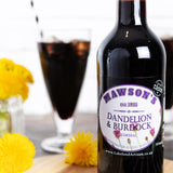 Dandelion & Burdock Cordial - 500ml Glass Bottle