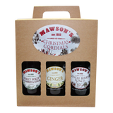 Mawson's Christmas Cordials - 6 x 500ml Glass Bottles